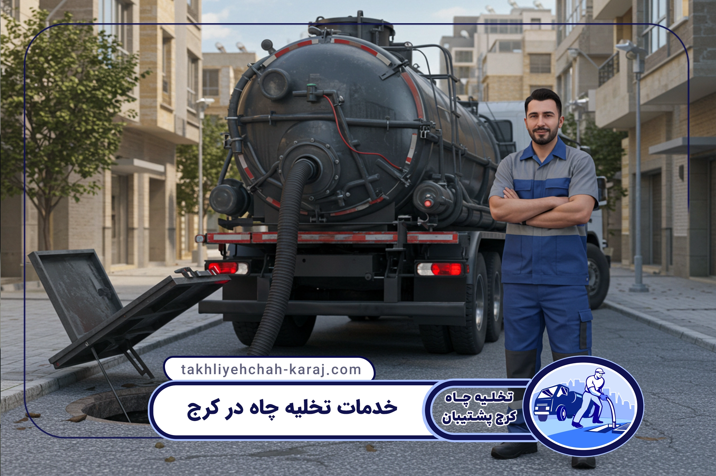 خدمات تخلیه چاه در کوی امامیه کرج