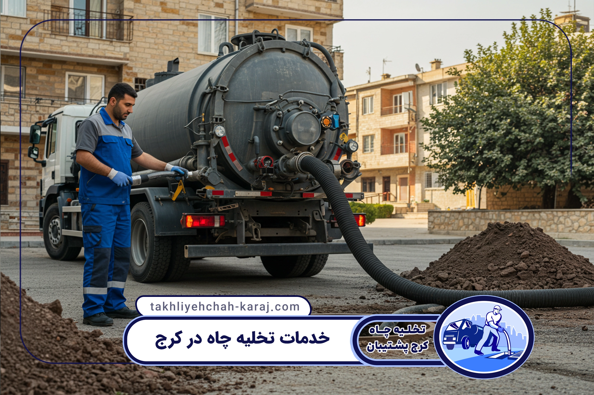خدملت تخلیه چله در کمالشهر کرج 