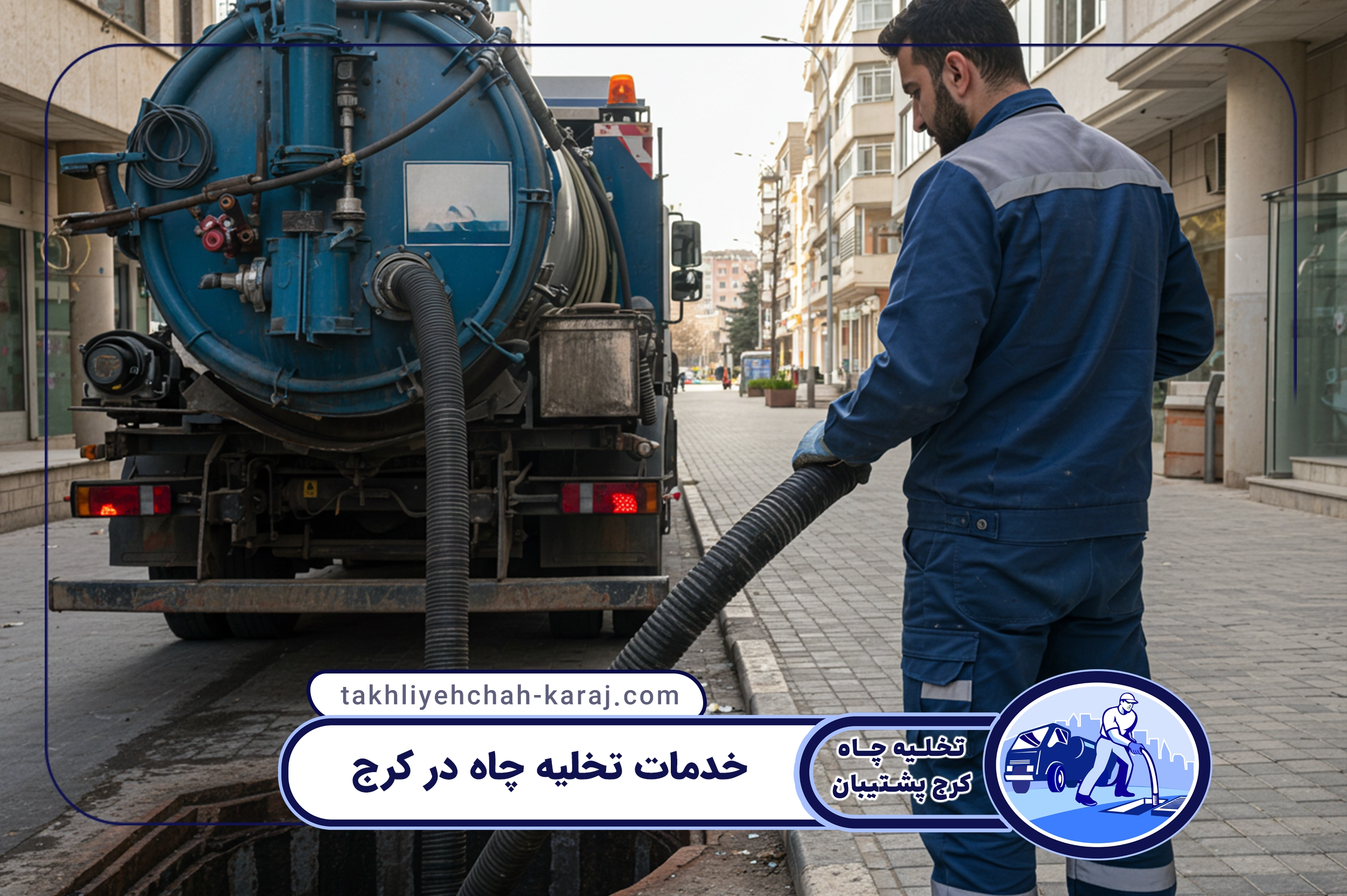 خدمات تخلیه چاه در کمالشهر کرج 